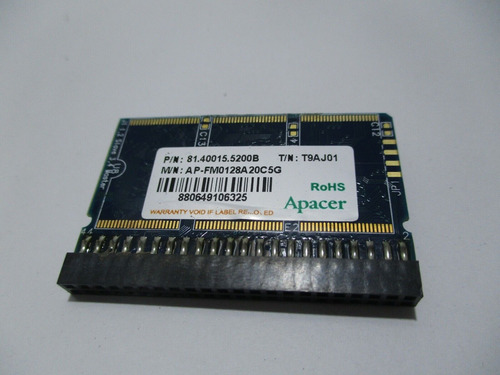 Disco Ssd Ide 44 Pines Flash - 128 Megas - Ide Ssd