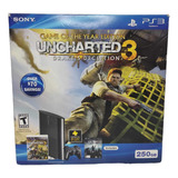 Playstation 3 Super Slim Ps3 250gb - Game Of The Year Edition Uncharted 3 Sony 