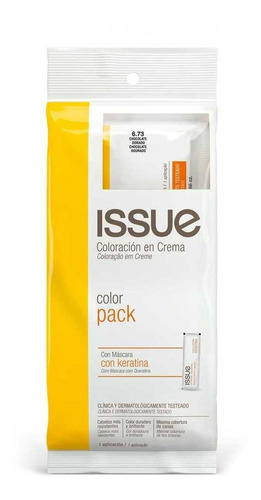 Coloración  Color Pack Con Keratina 6.73 Chocolate Issue