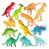 Yeonha Toys Figura De Dinosaurio, 7 Pulgadas Jumbo Dinosa...