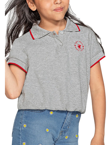 Playera Niña Playera Infantil Polo Club 3206065