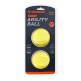 Pelota Para Perro Premium Gigwi Skipdawg Agility Ball X2 - M Color Amarillo