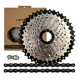 Pacha Gw 9v Cassette + Cadenilla 9v Bicicleta Mtb