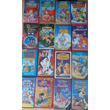 Lote De Películas En Vhs  De Walt Disney Originales