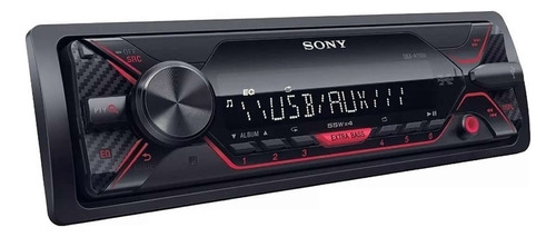 Stereo Auto Sony Usb Aux Dsx-a110 4x55w Color Negro Mqhm