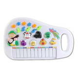 Piano Infantil Teclado Musical Para Criança Som Animais Bebê