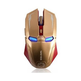 Mouse Inalambrico Gamer Iron Man Ergonomico 6botones Origina