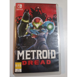 Caja Sola Sin Juego Sin Manual Metroid Dread Nintendo Switch