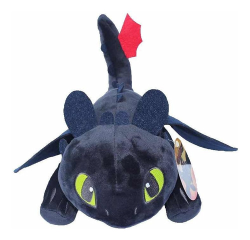 Peluche 40cm Furia Nocturna Night Fury Dragon