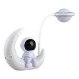 Lámpara Para Escritorio Gadgets&fun Astronauta En La Luna
