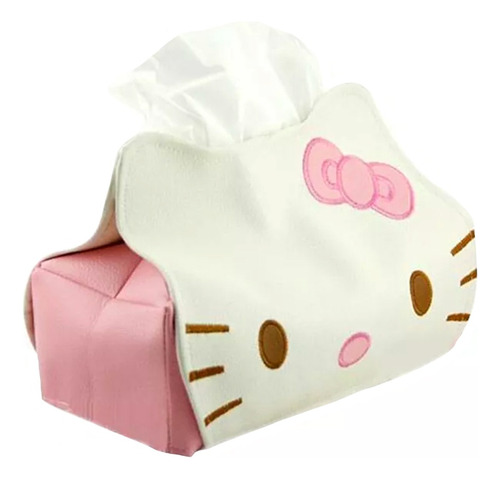 Funda De Pañuelos Dispensador Papel Organizador Hello Kitty