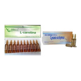 Carnitina X 10 Amp Adelgazar + Alcachofa Cynara X 10 Amp 