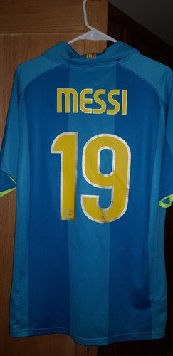 Jersey Barcelona Y España 2010 Messi 19