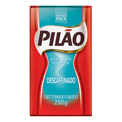 Café Torrado e Moído a Vácuo Descafeinado Pilão Pacote 250g | MercadoLivre