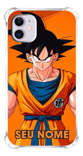 Capinha Anime Personalizada Dbz Dragon Ball Mangá Goku Nome