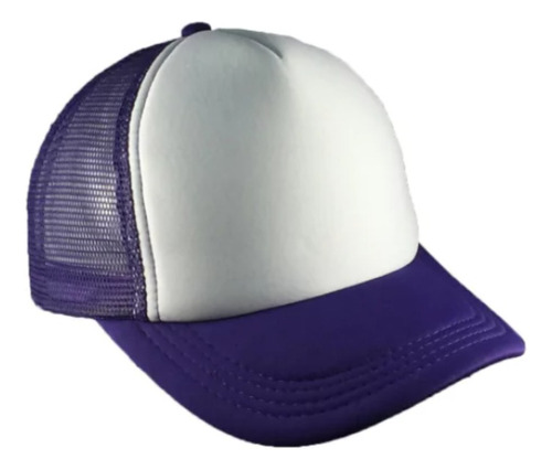 Gorras Para Niños Con Frente Blanco Importadas Sublimables 