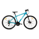 Bicicleta Mtb Philco Escape 29er 21v Aluminio Celeste