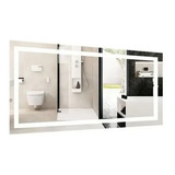 Espejo Para Baño Luz Led Touch Intensidad En Luz 120x80cm