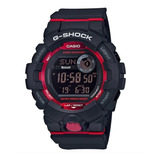 G Shock Gbd 800 1d Original Bluetooth Negro Con Rojo Digital