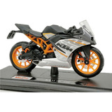 Maisto Ktm Rc390 1/18 Negro Modelo Fundido A Troquel [u]