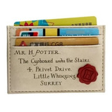 Tarjetero Carta Hogwarts Harry Potter 