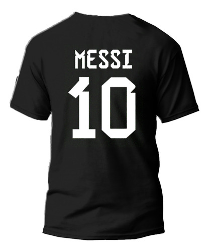 Lum - Remera Messi Seleccion Argentina 3 Estrellas - Algodon