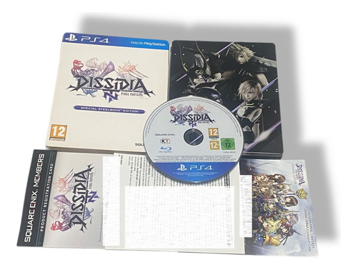 Dissidia  Final Fantasy Nt Ps4 Steelbook Envio Ja!