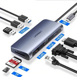 Adaptador Usb-c P/ Macbook, Notebook, Celulares. Hub Ugreen