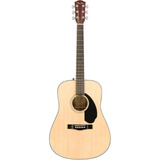 Fender Guitarra Acústica Dreadnought Cd-60s, Con 2 Años D.