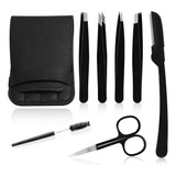 Set De 7 Pinzas, Kit Profesional De Pinzas De Cejas De ...