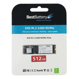 Hd Ssd M.2 2280 Pcie Gen3 Nvme 512gb 2500mbs , 1700mbs Grava