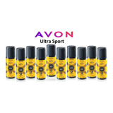 Paq. 10 Desodorantes On Duty Ultra Sport Avon Roll-on