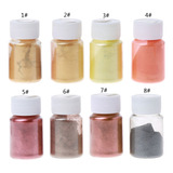 (a) Kit De Colores Pigments Brilliant Mica Resin Epoxi Col