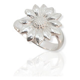 Anillo De Girasol And030 Plata Ley .925