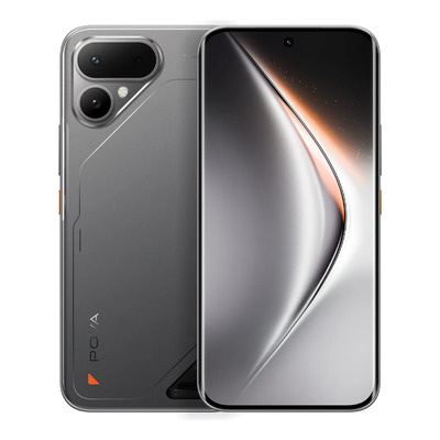 Tecno Pova Curve 2 5g 256gb Rom 8gb+8gb Ram 8000mah Carga Rápida De 45w Dual Sim 6.78  7.42mm 1.5k 144hz Pantalla Curva Amoled Nfc 50mp Titanio | Meses sin interés