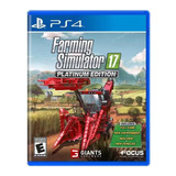 Juego Multimedia Físico Farming Simulator 17 Platinum Edition Para Ps4