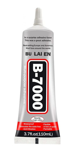 B-7000 Pegamento 3.7 fl Oz, Adhesivo Industrial Multiusos De