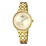 Reloj Para Mujer Festina Mademoiselle F20601/2 Dorado