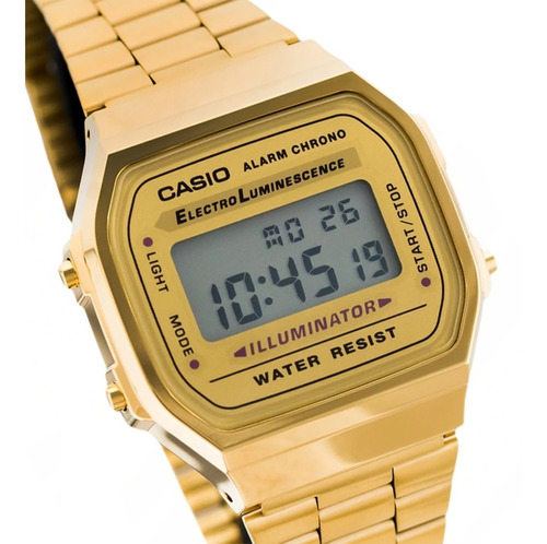 Reloj Unisex Casio Vintage A-168wg-9w Joyeria Esponda