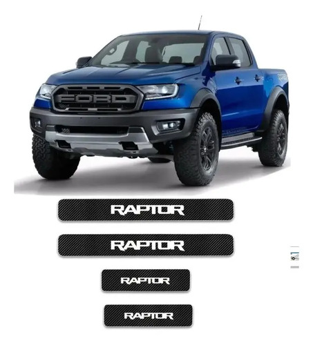 Sticker Protección De Estribos Puertas Ford Raptor
