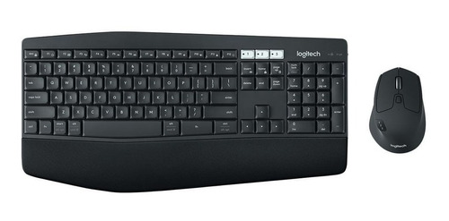 Teclado E Mouse Logitech Mk850 Sem Fio Com Apoio De Punho 