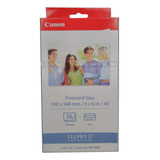 Kit Papel Fotográfico Para Impressora Selphy Canon Kp36ip