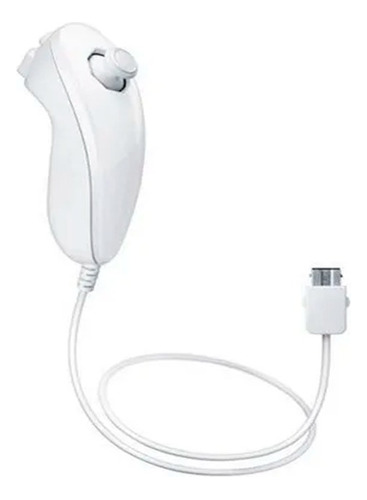 Controle Wii Nunchuck Branco Original Nintendo Usado