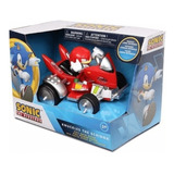 Knuckles The Hedgehog Pull Back Auto De 16 Cm Sonic 5788-2