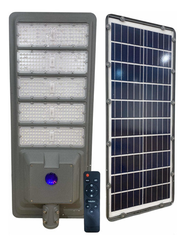 Lámpara Led Solar Alumbrado Publico 500w Luz Blanca C/contro