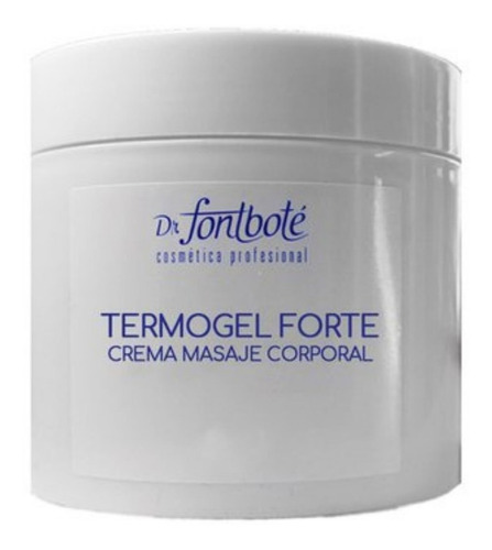 Termogel Forte Fontbote  Reductor  Corporal 500 Ml