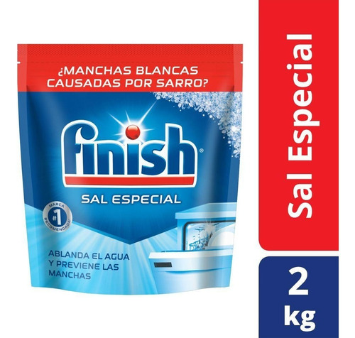 Finish Sal Especial Lavavajillas Automático Doypack 2 Kg