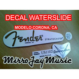 Decal Water Fender Luthier