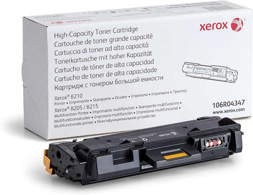 Toner Negro Xerox Original Capacidad 3,000 Impr 106r04348 /v