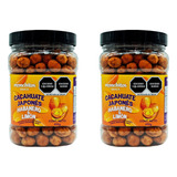 Cacahuate Japonés Limón Habanero 2 Botes 450g C/u